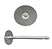 Titanium Earring Supplies,80 pcs.40-4mm (Small) pad Posts and 40 pcs. Stainless Backs