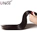 UNice Hair Icenu Series 8A Brazilian Straight Virgin Hair 1 Bundle Unprocessed Human Hair Extensions Weave Natural Color (20, #1B color)