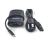 New Dell Laptop Charger 45W watt USB Type C (USB-C) AC Power Adapter Include Power Cord for Dell XPS 13 9365 9370 9380,Latitude 7275 7370 5175 5285 5290-2in1 7390-2in1,LA45NM150,0HDCY5