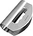 Utopia Kitchen Mezzaluna Chopper and Knife - Double Blade - Stainless Steel Mincing Knife - Multipurpose Use for Home Kitchen or Restaurant