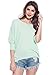 A+D® Womens Soft Knit & 3/4 Dolman Sleeve w/ Hi Low Top