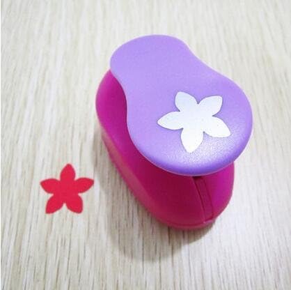 Since Mini Paper Craft Punch DIY Handmade Hole Puncher for Festival Papers and Greeting Card, Total 45 Design (Petal)