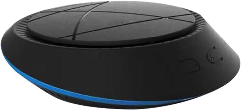 WQY USB Home Curved Air Purifier Air Freshener for Smell and Bacteria Purification Car Or Bedroom Smoke, Dust Remover,Black