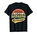 Retro Vintage 2001 TShirt 18th Birthday Gifts 18 Years Old