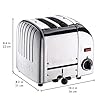 Dualit-Classic-2-Slice-Vario-Toaster-Stainless-steel-hand-built-in-the-UK-Replaceable-ProHeat-elements-Heat-two-or-four-slots-defrost-bread-mechanical-timer-Replaceable-partsDualit-Classic-2-Slice-Var Dualit Classic 2 Slice Vario Toaster - Stainless Steel, Hand Built in the UK - Replaceable ProHeat Elements - Heat Two…
