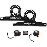 High Lifter Toe Alignment Tool for ATVs &amp; UTVs | Universal Fit for 4/137, 4/156, 5/114.3 and 6/139.7 | Corrects Uneven Tire Wear, Poor Handling, and Crooked Steering