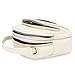 Small Canvas Embroidery Crossbody Bag Vintage Handbags and Purse Cellphone Pouch Mini Shoulder Bag Wallet Bag for Women, White Color