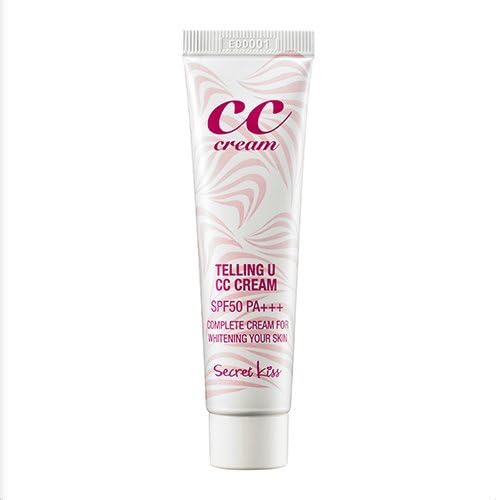 SECRETKISS Telling U CC Cream,Korean Cosmetics, Korean Beauty, K Beauty, Kstyle,Kpop style