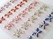 CraftbuddyUS 50 x 15mm Mixed AB Stick On Diamante Butterfly Gems Self Adhesive Rhinestones Stickers
