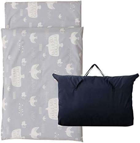 エムール お昼寝 布団セット バード柄 洗える 掛け布団 敷布団 カバー バッグ付き ベビー 赤ちゃん 布団 保育園