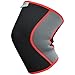 Premium 5mm Weight Lifting Compression Knee Sleeves for Maximum Support Stability under Load Contoured Fit Provide Joint Warmth Arthritis Volleyball - Single Doc Miller