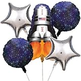 Space Blast Balloon Cluster (5) Birthday Party Supplies