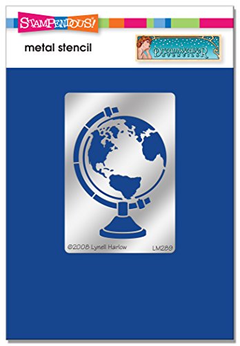 STAMPENDOUSDreamweaver Globe Metal Stencil