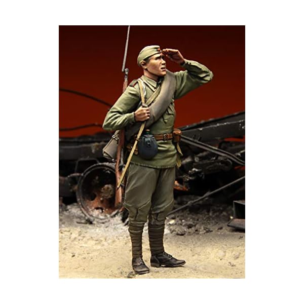 XINGCHANG 1/35 Resin Figure Model Kit 093 Russische Infanteristen Kursk 1943 Eine Figur Unmontierte unbemalte Oberseite