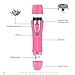 Hair Removal For Women 4-in-1 Rechargeable Painless Facial Lady Shaver Bikini Trimmer Nose Hair Trimmer Body/Nose and Ear/Face/Eyebrow Cordless
