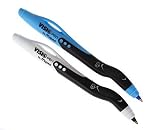 MAPED VISIO LEFT HANDED BALL POINT PEN - [Pack of 2 = 1 x Blue Ink + 1 x Black Ink]