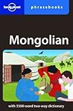 Front cover for the book Mongolian Phrasebook by Alan J. K. Sanders