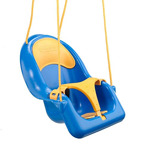 Swing-N-Slide Playsets 1-Person Toddler Coaster High Seat Swing | Easily Attaching To Swing Hangers