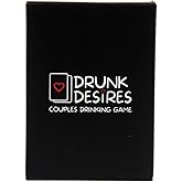 HWOEK Couple's Drinking Game for Drunk Desires, Including 50 Cards