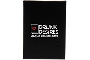 HWOEK Couple's Drinking Game for Drunk Desires, Including 50 Cards