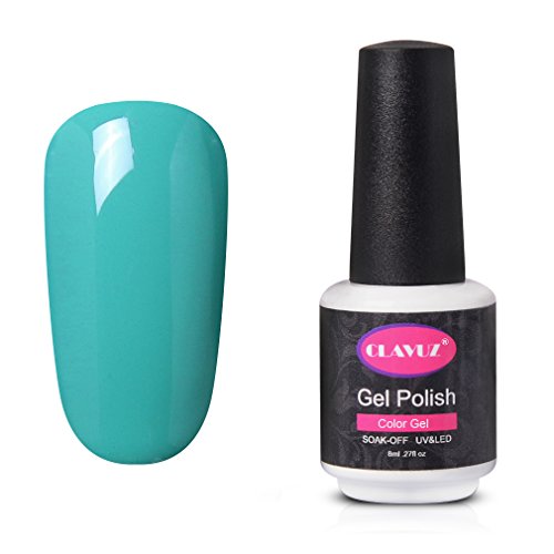 CLAVUZ Gel Nail Polish Soak off UV LED Professional Nail Lacquer 0.27 Fluid Ounce