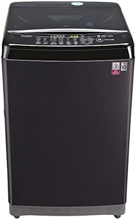LG 7 kg Fully-Automatic Top Loading Washing Machine (T8077NEDLK, Black Knight)