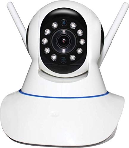 Frittle V380 Wireless HD IP Security Camera with 360 Degree Rotable/Dual Antenna for Home,Office,Security (Assorted Colour)