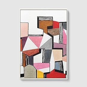 Framed Home Artwork Nordic Style for Living Room Bedroom