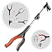 TACKLIFE Reacher Grabber Tool, 0&deg;-180&deg; Foldable Angled Arm, 90&deg; Rotating Head, Magnetic Tips, Mobility Aid Reaching Assist Tool, Claw Trash Grabber Litter Picker (30'') - RG01 primary