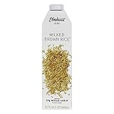 Elmhurst Milked - Brown Rice Milk - 32 Fluid Ounces. Only 5 Ingredients, 20g Whole Grain, Non Dairy, No Added Gums or Emulsifiers, Vegan