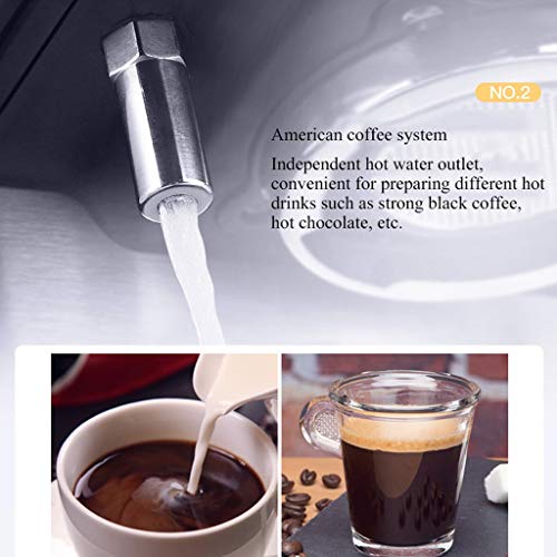 WGYDREAM Kaffeemaschine Kaffeevollautomat Espresso-Kaffeemaschine Automatische Pumpe-Dampfmilch-Schaum-Kaffeemaschine 1… – Bild 4
