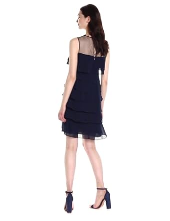 tiered cocktail dress