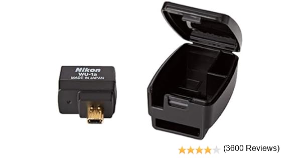 Nikon WU-1A WLAN Adapter - Adaptador de Red USB (WLAN 802.11b Port ...