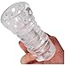 Ribbed Dual Ball 3D Reserve Mold Realistic Male Masturbator (Phase IV (extreme))