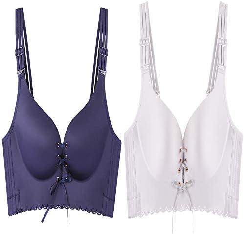 Women's Sexy Solid Color No Rims Bra Push-ups Magic Bra Body Shaping Women's Corset Vest Bust Support Sexy Bra