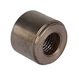 Threaded Steel Weld Bung Fitting, 1/4 Inch NPT Female