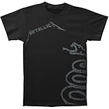 Metallica Men's Black Snake T-shirt X-Large Black
