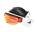 SPOSUNE Ski Goggles Over Glasses - Snow Goggle for Men Women Youth Snowboard Skiing - UV400 Anti-Fog Snowmobile Goggles