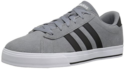 adidas Men's Shoes Daily Fashion Sneakers, Grey/Black/White, (9.5 M US)