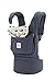 Ergobaby Original Award Winning Ergonomic Multi-Position Baby Carrier with X-Large Storage Pocket, Marine