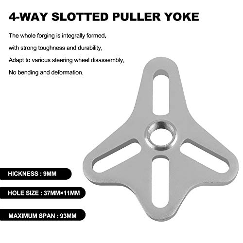 WYNNsky 46 Pieces Steering Wheel Puller Kit, Use with Harmonic