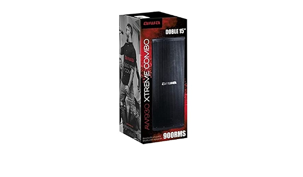 Bocina Aiwa Aw930 Extreme Combo Bluetooth Super Potente - 2 Micrófonos 1  Control Remoto Bateria Recargable : Amazon.com.mx: Electrónicos