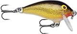 Rapala Mini Fat Rap 03 Fishing lure, 1.5-Inch, Gold