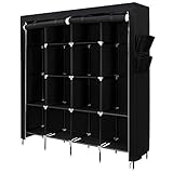 Songmics URYG44H 67" Clothes Closet Portable Wardrobe Clo