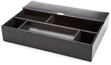 WOLF 290402 Heritage Valet Tray, Black