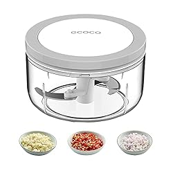 ZWCEGND Onion Chopper Garlic Mincer Hand Pull