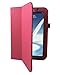 OMOTON Premium Leather Cover Case with Auto Wake/Sleep Function for Samsung Galaxy Note 8.0 inch GT-N5100/ N5110 Android Tablet (For Samsung Galaxy Note 8.0, Red)