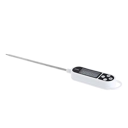 Fanst Temperature Tester,Digital LCD Display Themometer Probe Temperature Cooking Kitchen BBQ Food Tool
