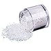 10g/Box Gold Sliver Nail Glitter Powder Shinning Nail Mirror Powder (White) (White)