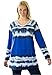 Women's Plus Size Tie Dye V-Neck Tunic